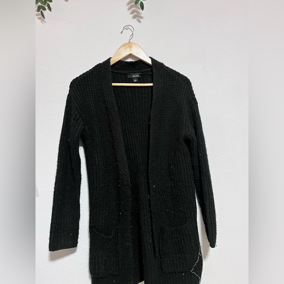 Black knitted cardigan - Picture 1 of 2